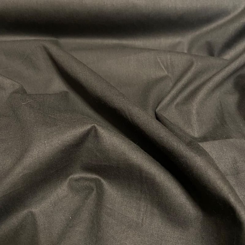 Tecido Tricoline Liso Cinza • Conexão Tecidos