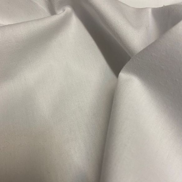 Tecido Tricoline Liso Branco • Conexão Tecidos