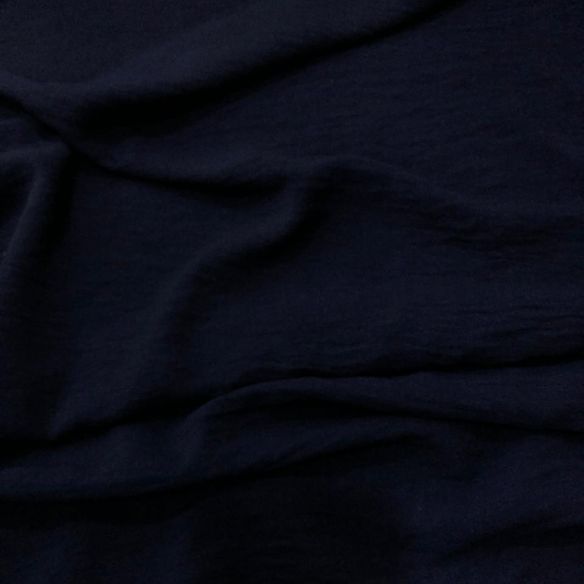 CREPE DUNA (AIR FLOW) AZUL MARINHO • Conexão Tecidos