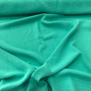 CREPE DUNA (AIR FLOW) AZUL TURQUESA • Conexão Tecidos