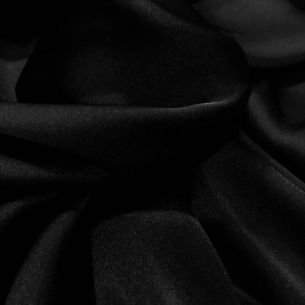 Tecido Cetim Parisi Preto • Conexão Tecidos