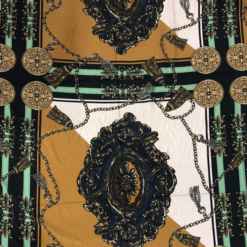 TECIDO CREPE DE CHINE QUADROS • Conexão Tecidos