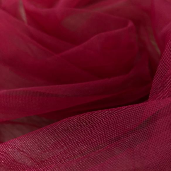 Tecido Tule Ilusion Marsala • Conexão Tecidos