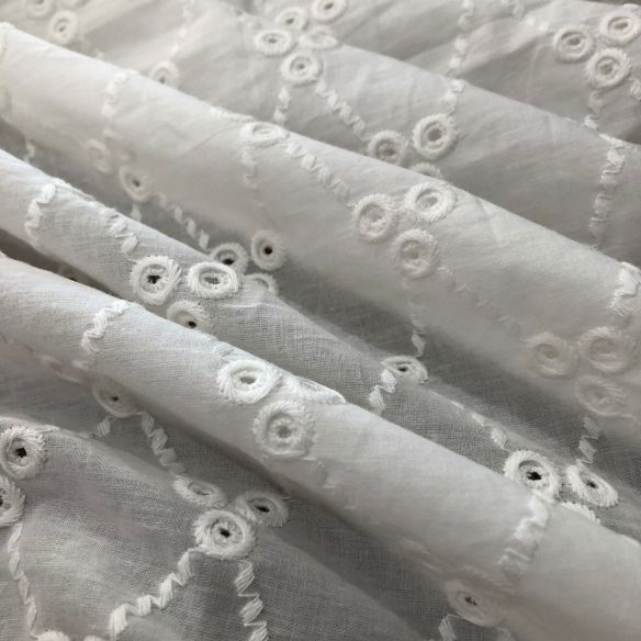 Tecido Lese Off White Campo • Conexão Tecidos