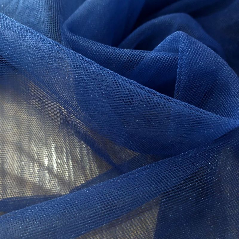Tecido Tule Ilusion Azul Royal • Conexão Tecidos