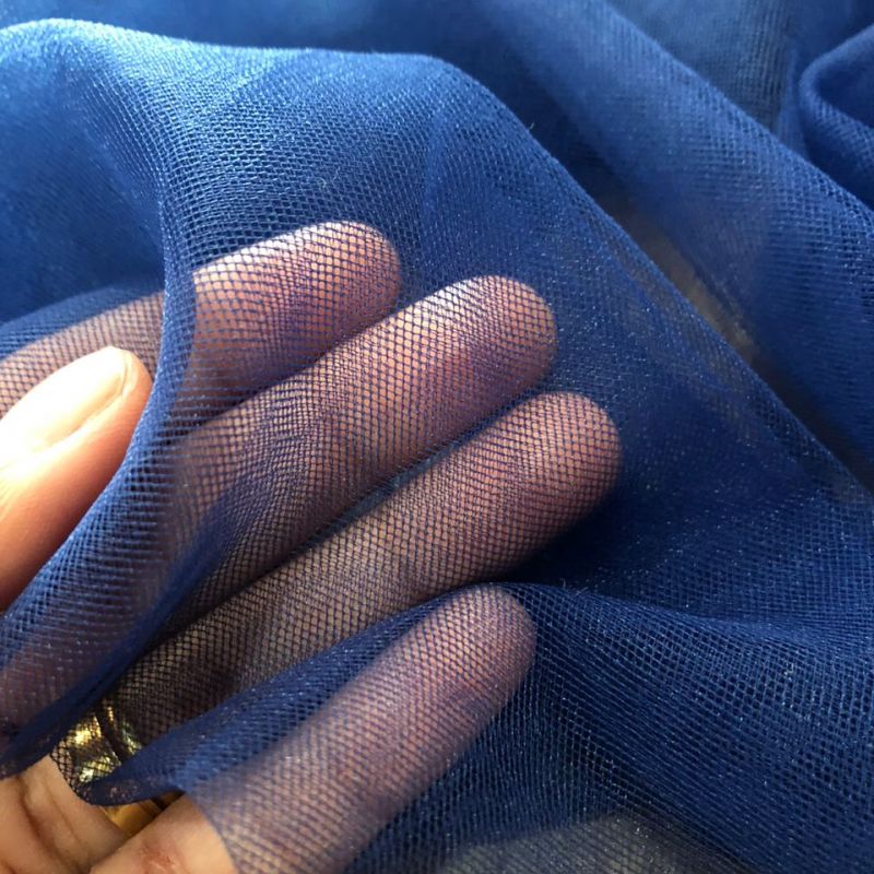 Tecido Tule Ilusion Azul Royal • Conexão Tecidos