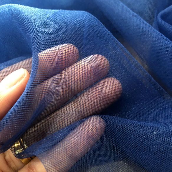 Tecido Tule Ilusion Azul Royal • Conexão Tecidos