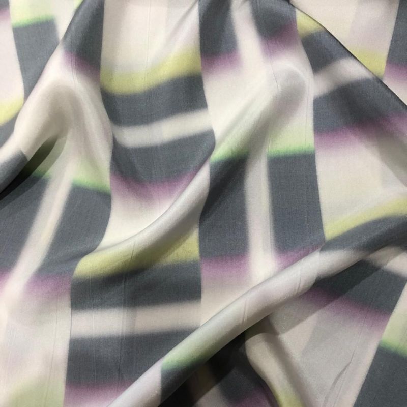 Tecido Crepe de Chine Estampado Eletronica • Conexão Tecidos