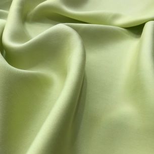 TECIDO CETIM DE SEDA ESTONADO CHÁ VERDE • Conexão Tecidos