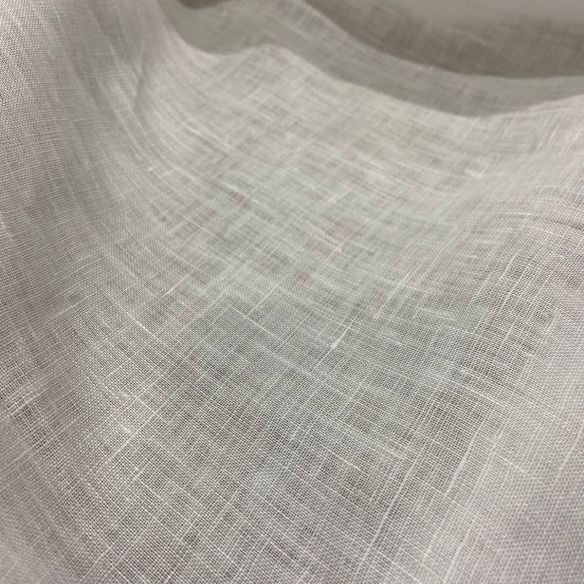 Tecido Cambraia De Linho Puro Off White • Conexão Tecidos