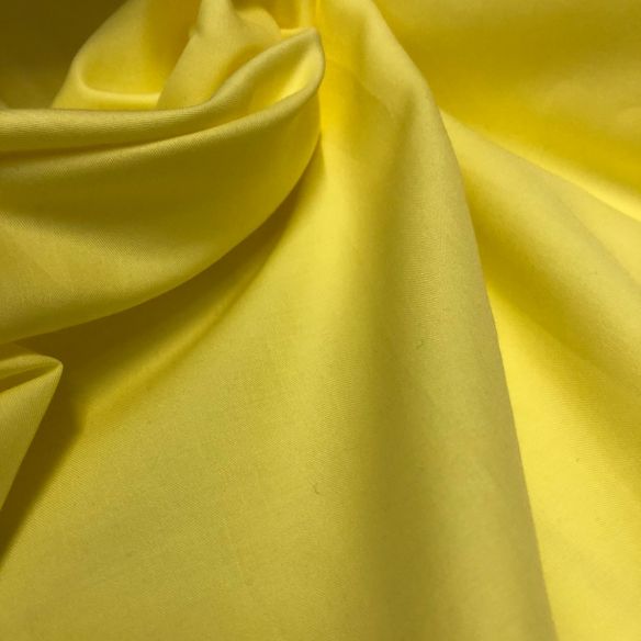 TECIDO TRICOLINE AMARELO ACETINADO • Conexão Tecidos