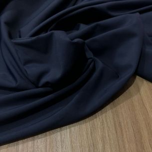Tecido Fluity Azul Marinho • Conexão Tecidos