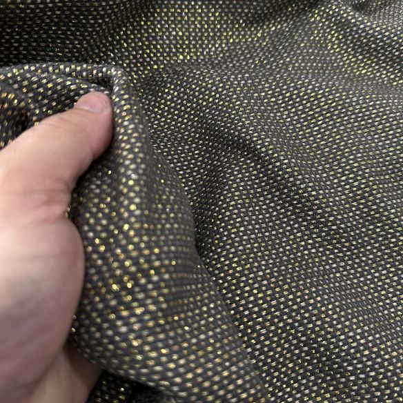 TWEED METALIC CINZA CHUMBO • Conexão Tecidos