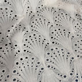 Tecido Lese Off White Arabesco • Conexão Tecidos 2