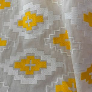 Tecido Lese Off E Amarelo Pixel • Conexão Tecidos 2