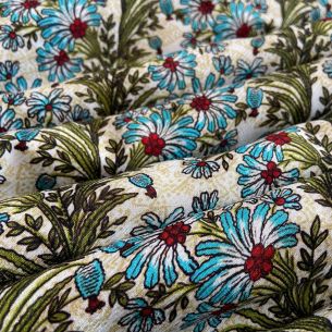 Tecido Viscose Flores Pequenas • Conexão Tecidos 2