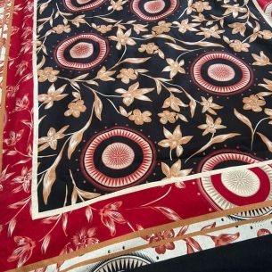 Tecido Viscolinho Estampado Quadro Barroco • Conexão Tecidos