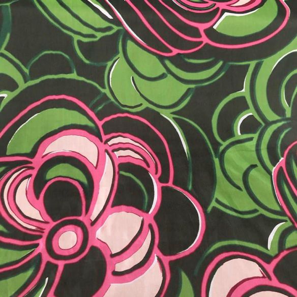 ORGANZA DE SEDA PURA ESTAMPADA • Conexão Tecidos