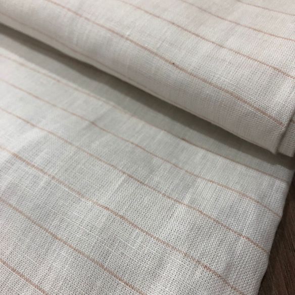 TECIDO LINHO PURO LISTRAS ROSE FLAVIA • Conexão Tecidos TECIDO LINHO PURO LISTRAS ROSE FLAVIA • Conexão Tecidos