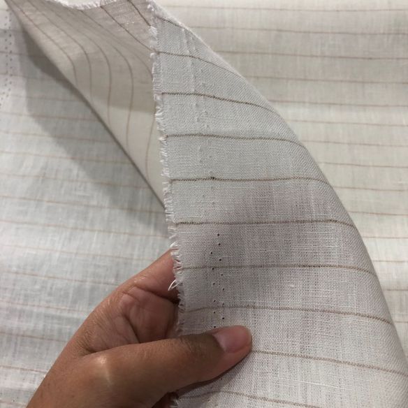 TECIDO LINHO PURO LISTRAS ROSE FLAVIA • Conexão Tecidos TECIDO LINHO PURO LISTRAS ROSE FLAVIA • Conexão Tecidos