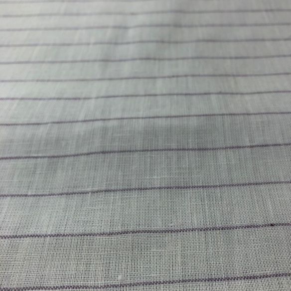 TECIDO LINHO PURO LISTRAS LILAS CARLA • Conexão Tecidos