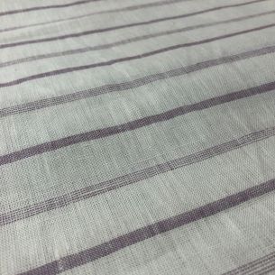 TECIDO LINHO PURO LISTRAS LILAS ADRIANA • Conexão Tecidos 2