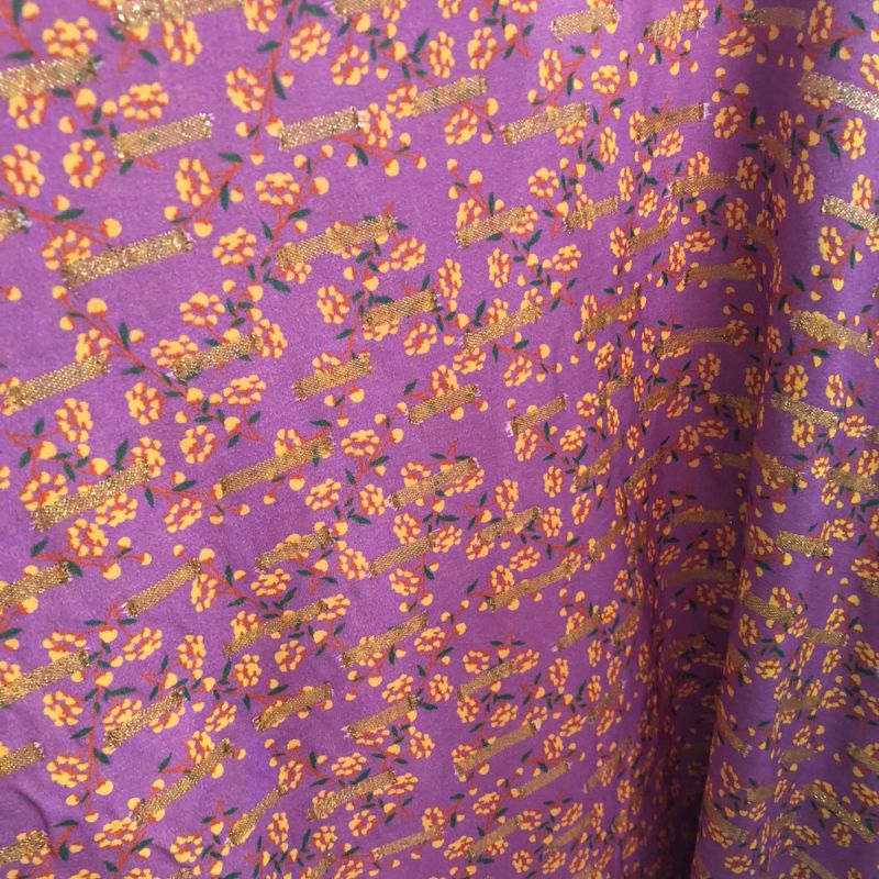 Tecido Viscose Estampada Campo De Fadas • Conexão Tecidos