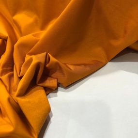 Tecido Malha Fluity Laranja • Conexão Tecidos