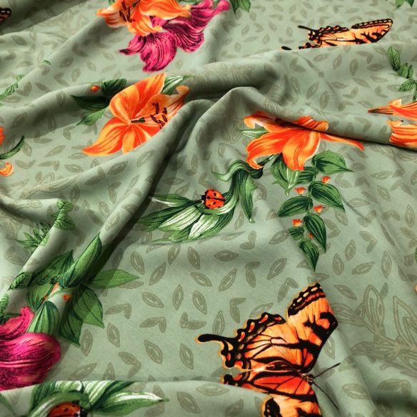 Tecido de Viscose Campo • Conexão Tecidos