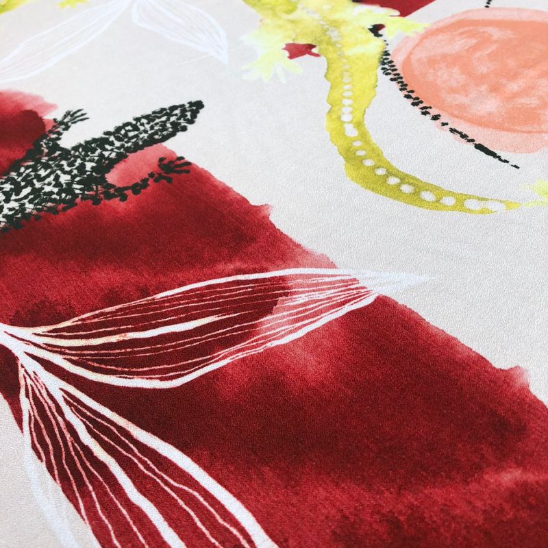 Tecido Viscose Estampada Tixa • Conexão Tecidos