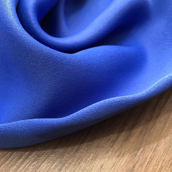 Tecido Crepe Patou Azul Índigo • Conexão Tecidos