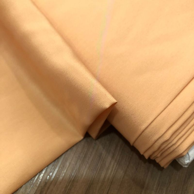 Tecido Crepe de Chine Liso Pêssego • Conexão Tecidos