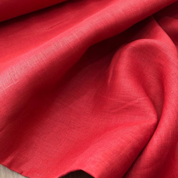 TECIDO LINHO PURO VERMELHO CEREJA • Conexão Tecidos TECIDO LINHO PURO VERMELHO CEREJA • Conexão Tecidos