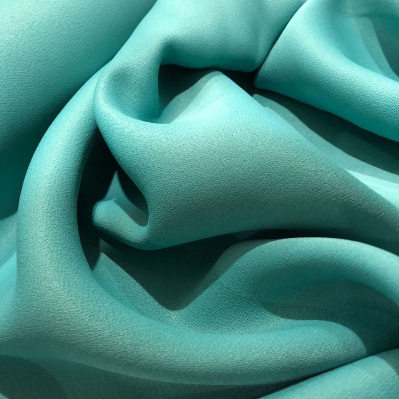 CREPE PATOU AZUL TIFFANY • Conexão Tecidos