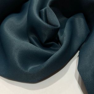 Tecido Crepe Patou Azul De Prúsia • Conexão Tecidos