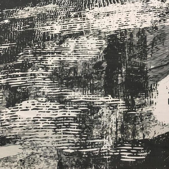 Tecido Musseline De Seda Estampada Black • Conexão Tecidos