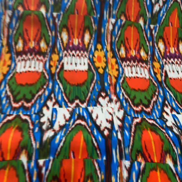 TECIDO CETIM DE SEDA ABSTRATIC • Conexão Tecidos