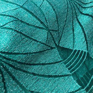 TULE BORDADO VERDE ARABESCO • Conexão Tecidos 2