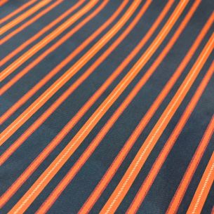 Tecido Crepe de Chine Estampado Listrado Terra • Conexão Tecidos 2