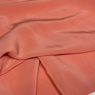 TECIDO CREPE DE CHINE SALMÃO ALBA • Conexão Tecidos
