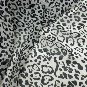 Tecido Musselina De Seda Animal Print • Conexão Tecidos