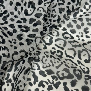Tecido Musselina De Seda Animal Print • Conexão Tecidos 2