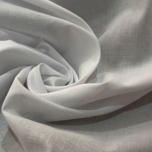 TECIDO CAMBRAIA DE ALGODÃO BRANCA • Conexão Tecidos