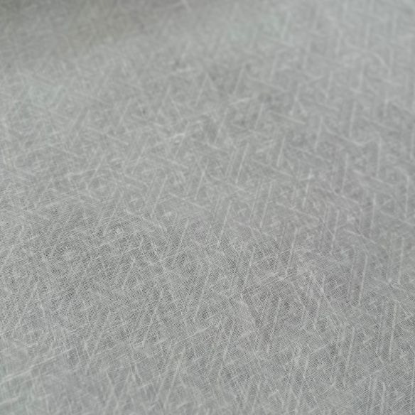 TECIDO JACQUARD DE LINHO PURO RUSSO OFF • Conexão Tecidos