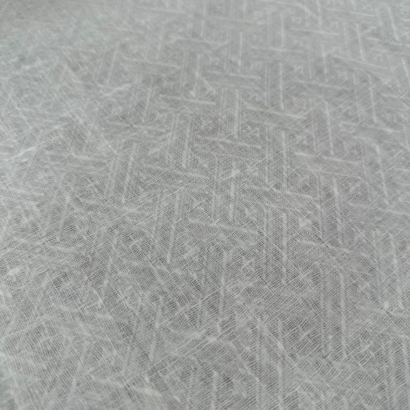 Tecido Jacquard De Linho Puro Russo Off White • Conexão Tecidos