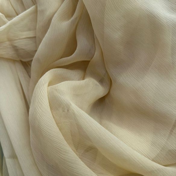 CHIFFON DE SEDA AMARELO MANTEIGA • Conexão Tecidos CHIFFON DE SEDA AMARELO MANTEIGA • Conexão Tecidos