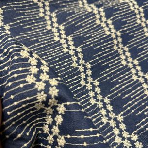 JEANS BORDADO JACARTA • Conexão Tecidos 2