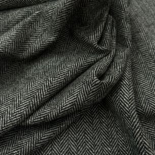 TECIDO LÃ PURA ESPINHA DE PEIXE MESCLA • Conexão Tecidos