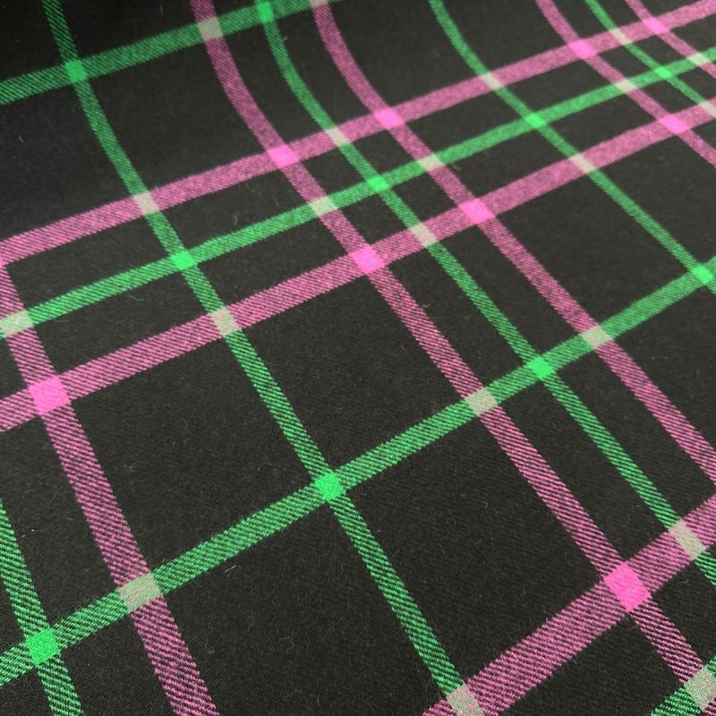 TECIDO LÃ PURA XADREZ ESCÓCIA • Conexão Tecidos