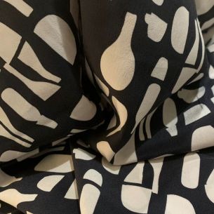 TECIDO CREPE DE CHINE BLACK AND WHITHE • Conexão Tecidos 2